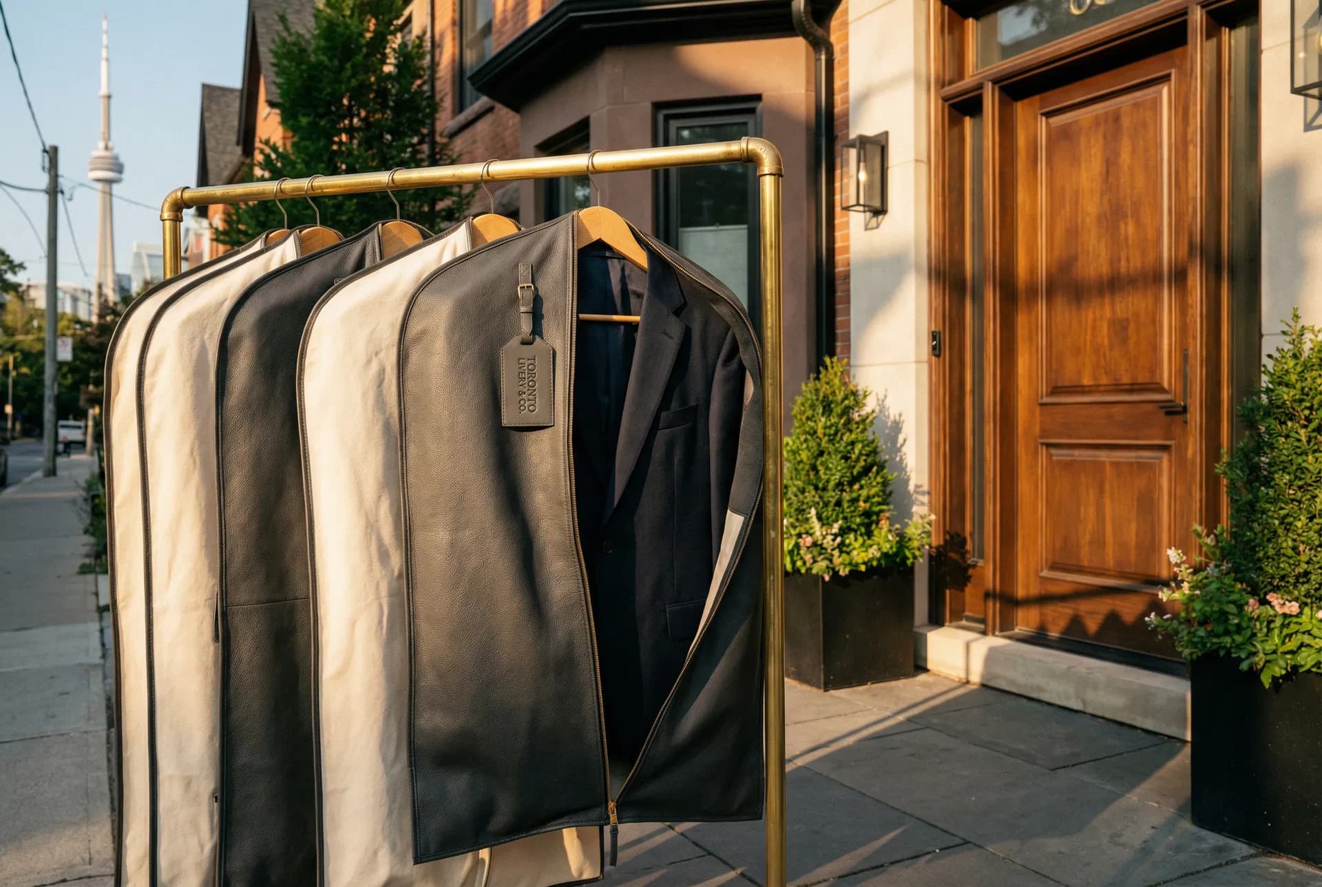 Premium garment delivery in Toronto